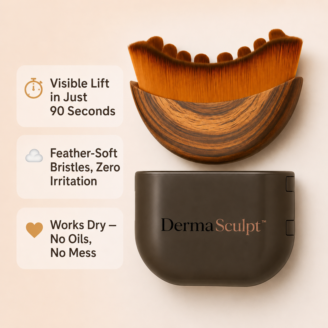 DermaSculpt™  Lymphatic Face Brush