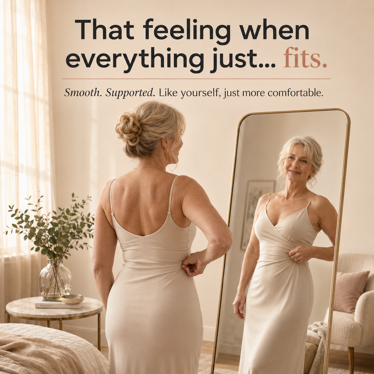Comfort and confidence

meet effortless style